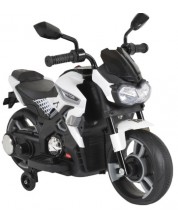 Motocicleta electrică pentru copii  Moni Toys - Houston, alb -1