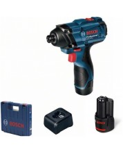 Masină de înșurubat cu impactr Bosch - Professional GDR 120 LI, 2xGBA 12V 2.0Ah -1