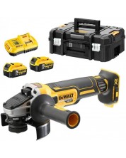 Șlefuitor unghiular cu acumulator DeWALT - DCG405P2-QW, 18V, M14, 2 x 5.0 Ah Li-Ion -1