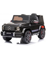 Mașinuță electrică jeep Moni - Mercedes G63, negru mat -1