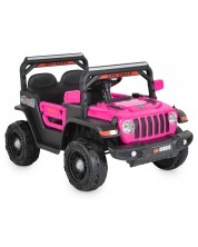 Jeep electric cu acumulator Moni - Tango, roz