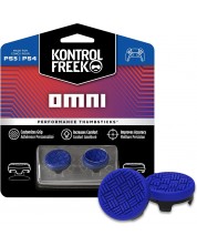 Accesoriu KontrolFreek - Performance Thumbsticks Omni, albastru (PS4/PS5) -1