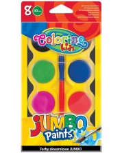 Acuarele  Colorino Kids - Jumbo, 8 culori