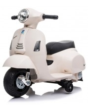 Motocicletă electrică Chipolino - Mini Vespa, albă - imagine 1