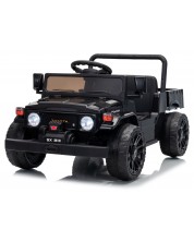 Jeep electric pentru copii KikkaBoo – Licensed Toyota Land Cruiser FJ45 Pick Up, negru - imagine 1