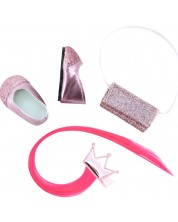 Orange Toys Sweet Sisters accesorii păpușă Sweet Sisters - Pantofi roz, geantă și cocoloașă roz -1
