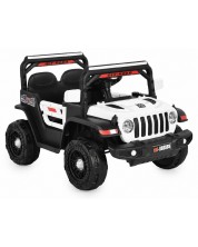 Jeep electric cu acumulator Moni - Tango, alb