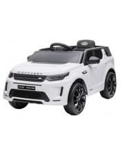 Mașinuță electrică pentru copii Chipolino - Land Rover Discovery, alb -1