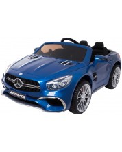 Mașinuță electrică KikkaBoo - Licensed Mercedes Benz SL65, Blue SP -1