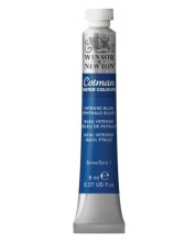 Vopsea de acuarelă Winsor & Newton Cotman - albastru intens, 8 ml
