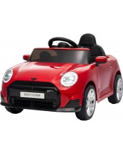 Mașină cu acumulator KikkaBoo - Licensed MINI Cooper, Roșu - imagine 1