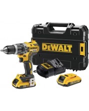 Șurubelniță fără perii cu acumulator DeWALT - DCD796D2-QW, 18V, 2x2.0Ah -1