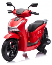 Motocicletă electrică cu baterie KikkaBoo - Licensed Honda SH 125i, roşu - imagine 1