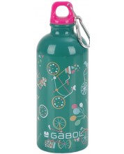 Sticlă de apă din aluminiu Gabol Fiori - 600 ml -1