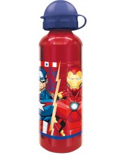 Sticlă din aluminiu Stor - Avengers, 530 ml -1