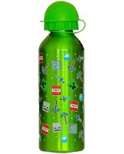 Sticlă de aluminiu Minecraft - 500 ml, sortiment