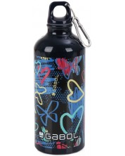 Sticlă de apă din aluminiu Gabol Tizas - 600 ml -1