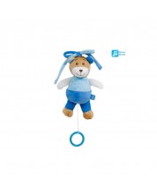 Jucărie muzicală pentru bebeluș Amek Toys - Ursulețul Albastru -1