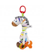Jucărie pentru bebeluși Amek Toys - Zebră cu vibrație -1