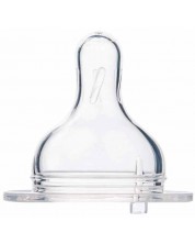 Tetina din silicon pentru sticla cu gat larg Canpol - EasyStart, pentru nou-nascuti -1