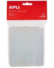 Batoane de silicon pentru lipit APLI – ø 7,5 х 10 cm, 25 bucati -1