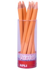 Creion jumbo colorat APLI - Oranj -1