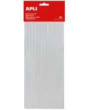 Batoane de lipit din silicon APLI - Ø 7,5 mm х 20 cm, 25 bucati
