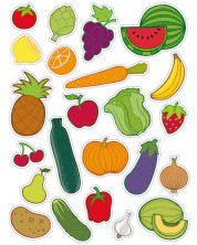 Set stickere APLI - Fructe si legume, 60 bucati -1