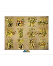 Art print ABYstyle Animation: Saint Seiya - Gold Signs (Limited Edition) -1