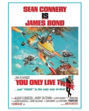Tablou Art Print Pyramid Movies: James Bond - You Only Live Twice One-Sheet