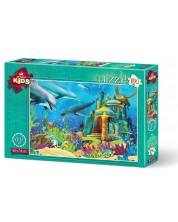 Puzzle pentru copii Art Puzzle din 150 de piese - Castel subacvativ  -1