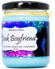 Lumanare aromata - Book Boyfriend, 212 ml