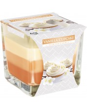 Lumânare parfumată Bispol Aura - Vanilla Cupcake, 170 g -1