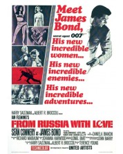 Tablou Art Print Pyramid Movies: James Bond - From Russia With Love One-Sheet -1