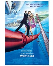 Tablou Art Print Pyramid Movies: James Bond - A View To A Kill One-Sheet