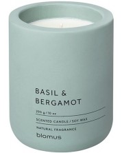 Lumânare parfumată Blomus Fraga - L, Basil & Bergamot, Pine Gray	 -1