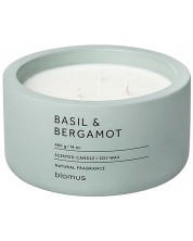 Lumânare parfumată Blomus Fraga - XL, Basil & Bergamot, Pine Gray