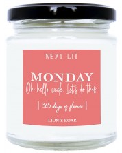 Lumânări parfumate Next Lit 365 Days of Flames - Monday -1