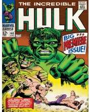 Tablou Art Print Pyramid Marvel: The Hulk - Comic Cover -1