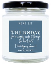 Lumânări parfumate Next Lit 365 Days of Flames - Thursday -1