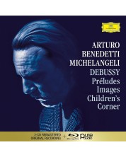 Arturo Benedetti Michelangeli - Debussy: Prludes I & II, Images I & II, Children's Corner (2 CD + Blu-Ray)	 -1