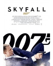 Tablou Art Print Pyramid Movies: James Bond - Skyfall One Sheet - White