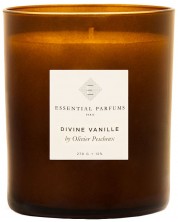 Lumânare parfumată Essential Parfums - Divine Vanille by Olivier Pescheux, 270 g