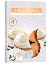 Bispol Aura - Cupcake cu vanilie, 6 bucăți -1