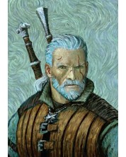 Art Print CD Projekt Red Games: The Witcher - Geralt van Gogh  -1