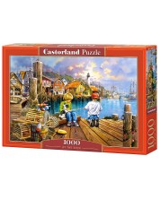 Puzzle Castorland din 1000 de piese - Pe dig -1