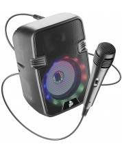 Sistem audio Cellularline - Music Sound Karaoke, negru