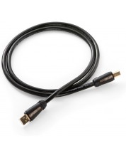 Cablu audio QED - Performance - Hi Ref, USB -A/USB-B M/M, 1 m, negru -1