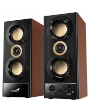Sistem audio Genius - SP-HF800BT, 2.0, 20W, Bluetooth 5.3, maro