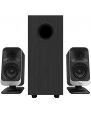 Sistem audio Klipsch – ProMedia Lumina 2.1, cu iluminare RGB, negru - imagine 1